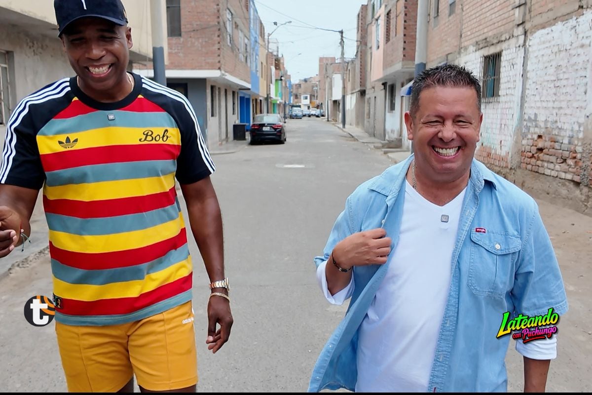 Luis Guadalupe cuenta a Puchugo todas sus 'palomilladas' en su Corongo City (Foto: GEC)