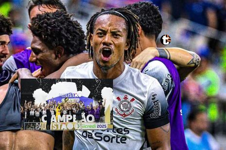 ¡Perú campeón! André Carrillo ganó su primer título en Brasil con Corinthians