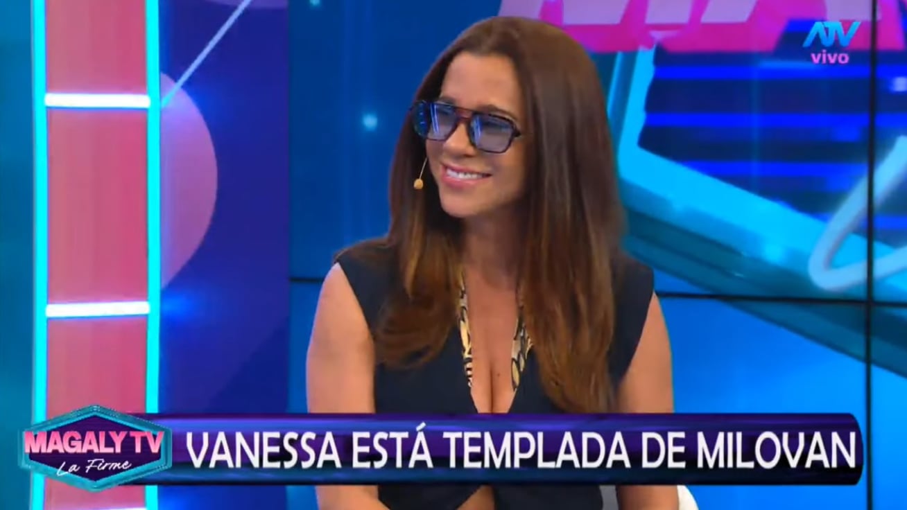 Magaly consulta a Vanessa Terkes sobre el término de su relación con Juan Sheput en plena entrevista.