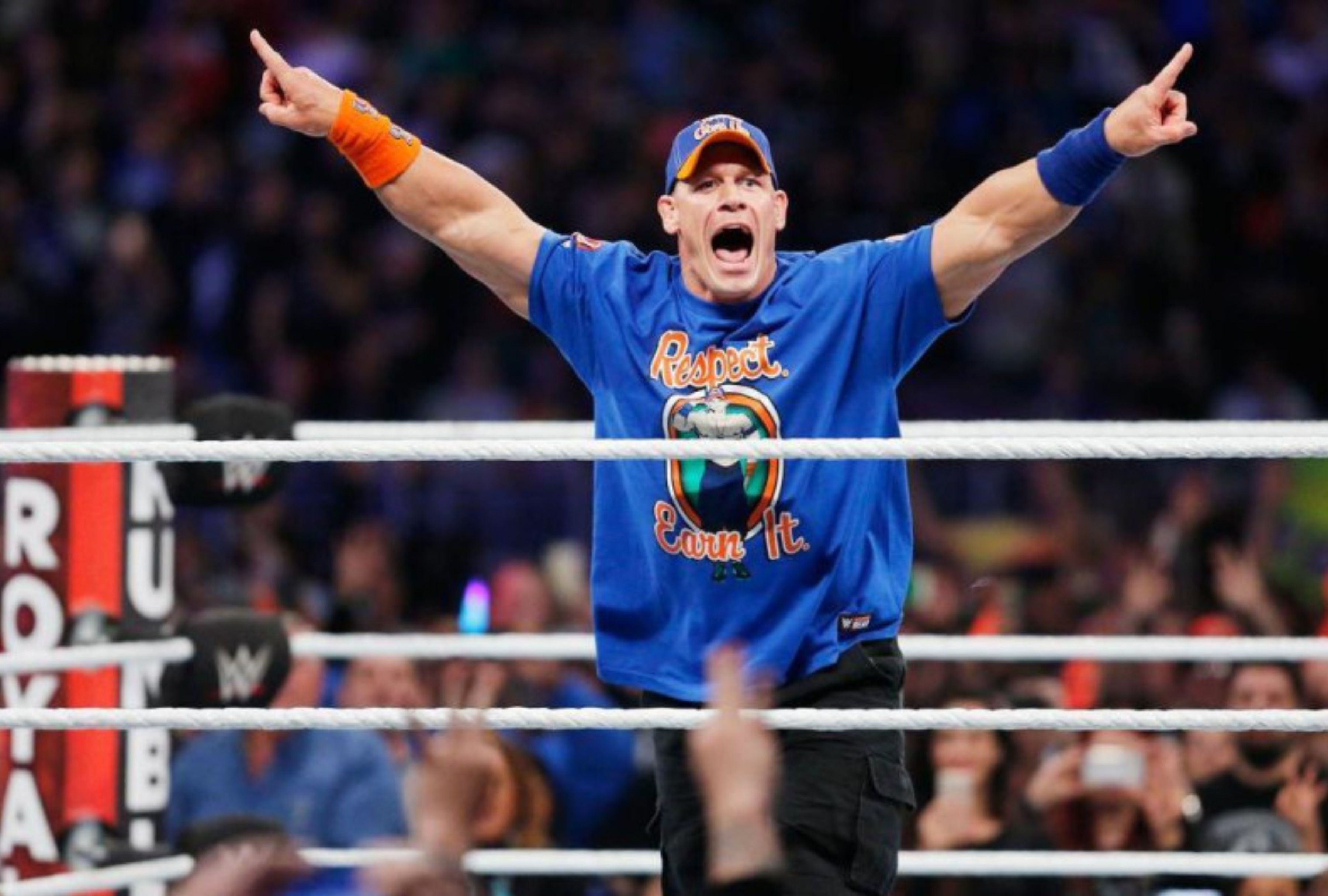 John Cena se despide de los rings. (Foto: WWE)