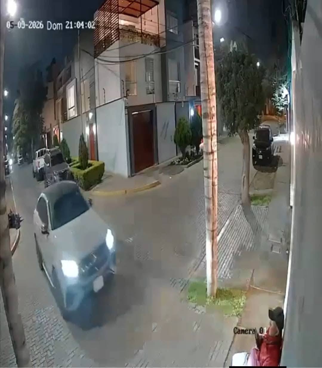 Minutos previos al accidente que dejó sin vida a Juan Martínez Torres