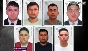 ¡Malos elementos! Ocho policías son detenidos por integrar banda criminal ‘Los Sin Control’