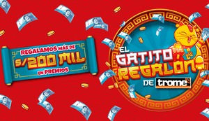 El Gatito regalón de Trome: ¡Regalamos más de 200 mil soles!