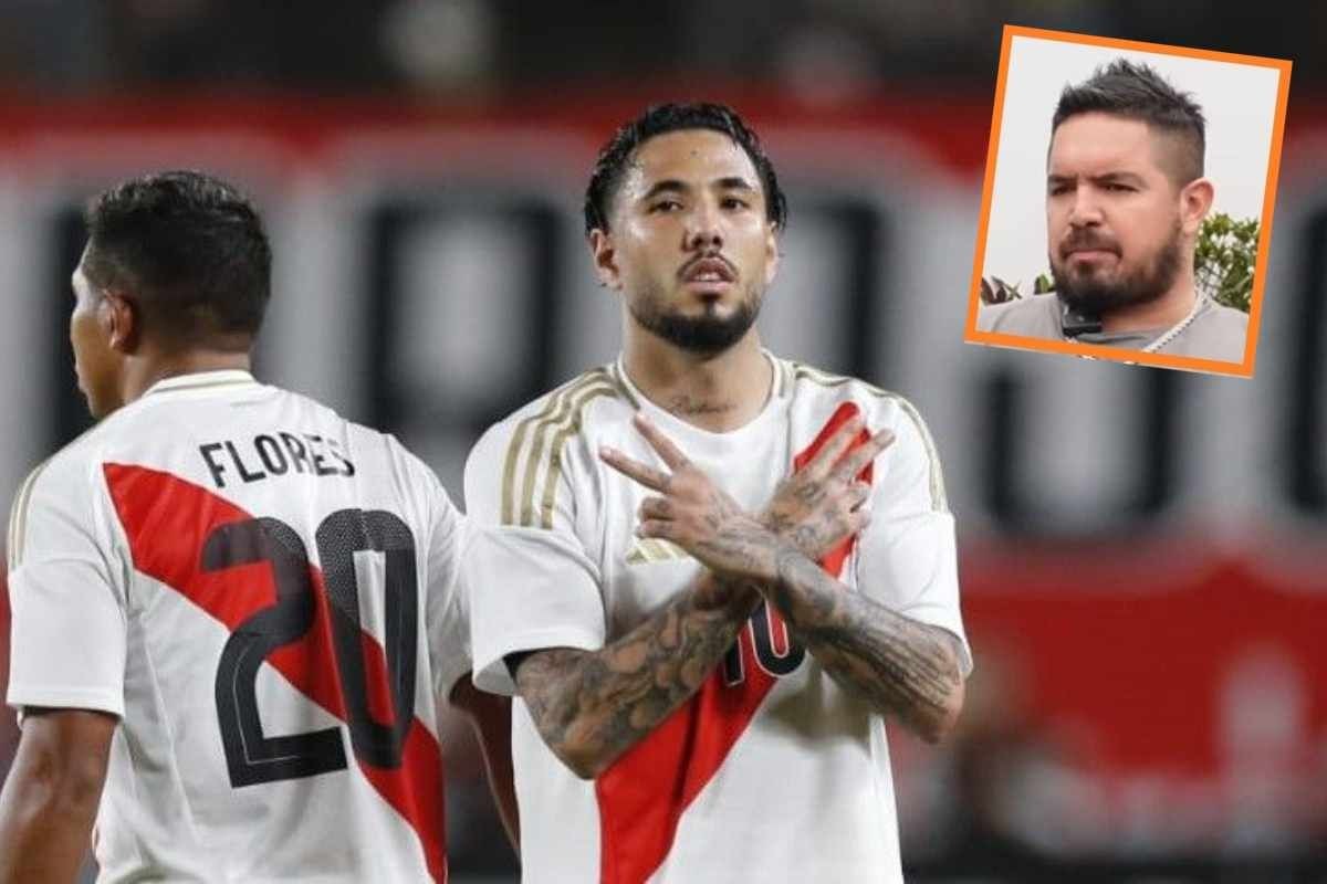 Juan Manuel Vargas no se mostró convencido con la actuación de Sergio Peña en la Selección Peruana. ( @gec)