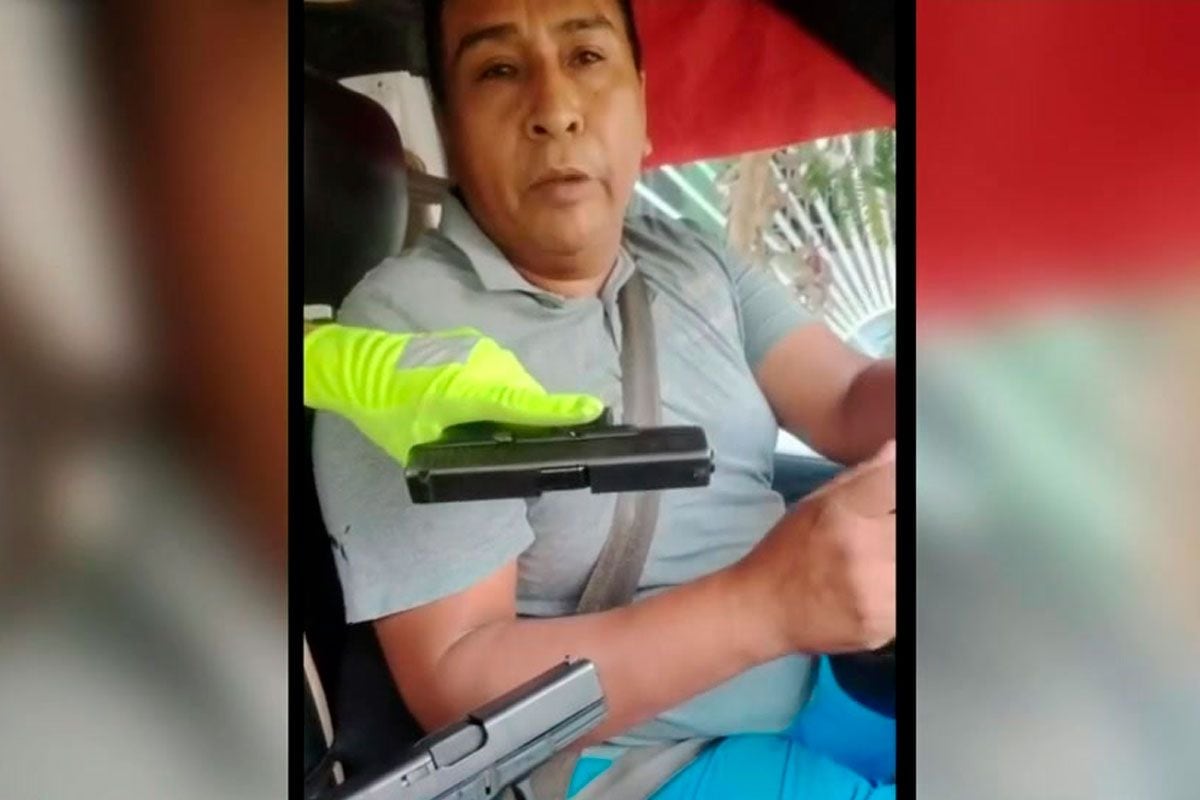 Extorsionadores obligan a conductores a grabar videos.