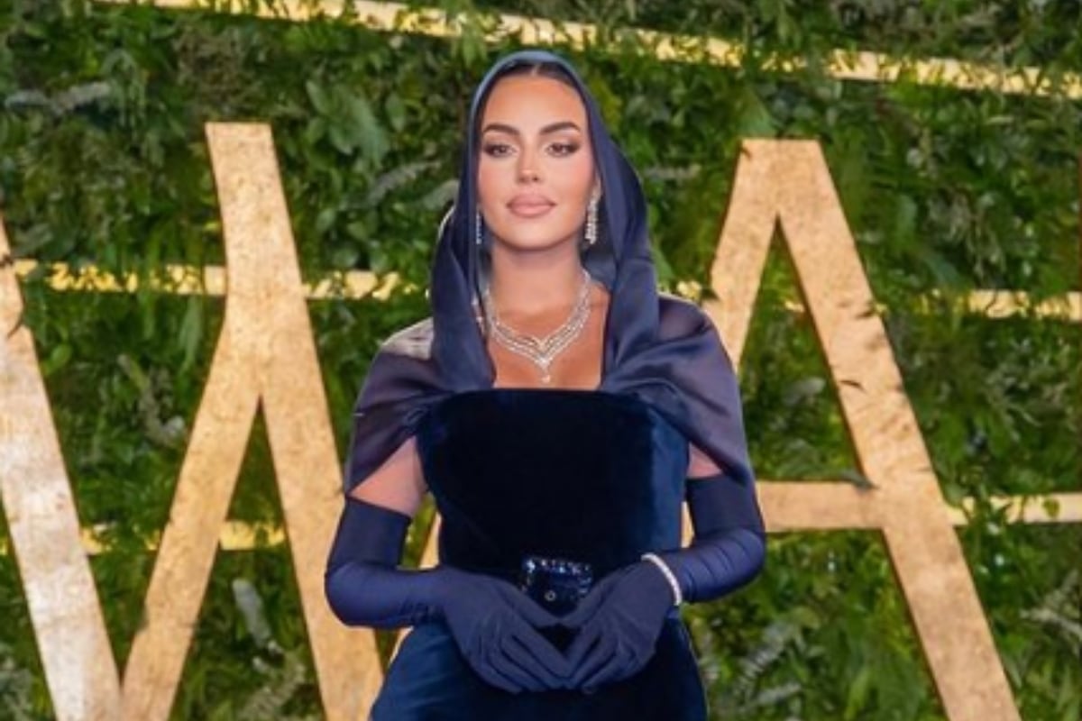 Georgina posando en los Joy Awards (Foto: Georgina Rodríguez / Instagram)