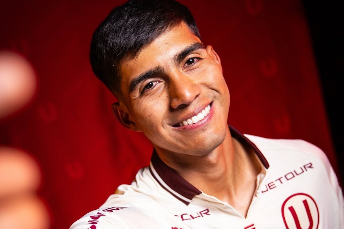 Jordan Guivin ya posa con la crema en su esperado regreso a Ate (Foto: @universitario)