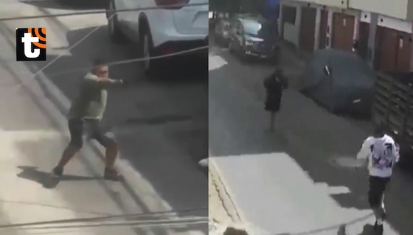 Breña: balacera en calles