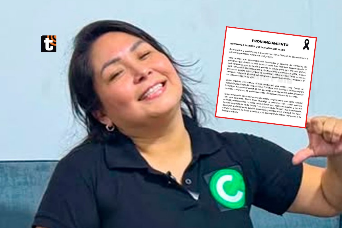 Equipo de ‘China Polo’ responde tras audios difundidos y exige esclarecer su asesinato.