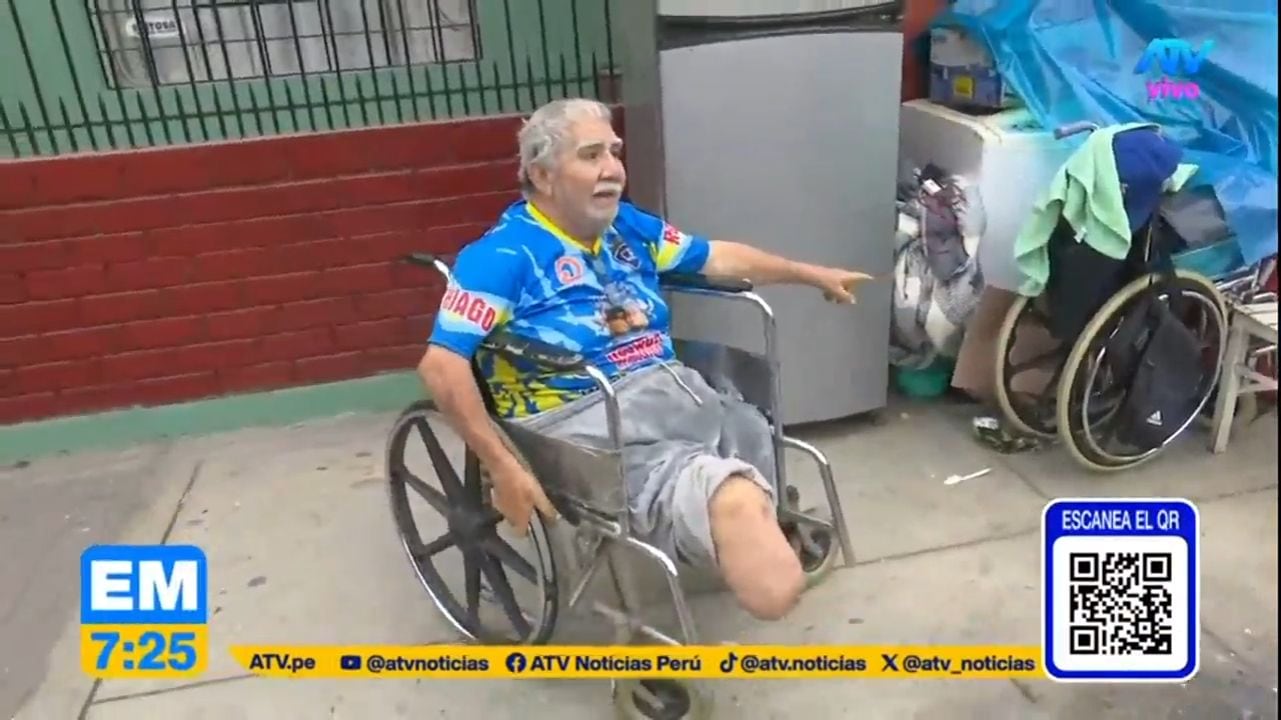 Willy Galarreta fue desalojado por sus propios familiares. Foto: ATV