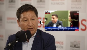 ¡Pierde los papeles! Guido Bellido insulta a periodista cuando le preguntan por nexos con terrorismo: “Usted es prostituta”