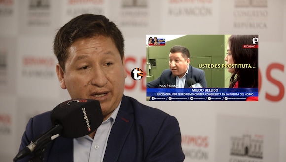 TROME | Guido Bellido perdió los papeles ante preguntas de periodista por sus vínculos con el terrorismo. Video: Panorama