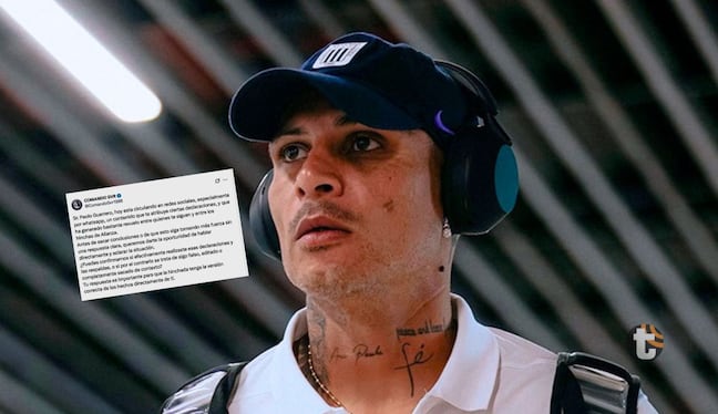 Barristas lanzaron mensaje directo a Paolo Guerrero para que aclare posición sobre disputa por acreencias del club (Foto: @AlianzaLima)