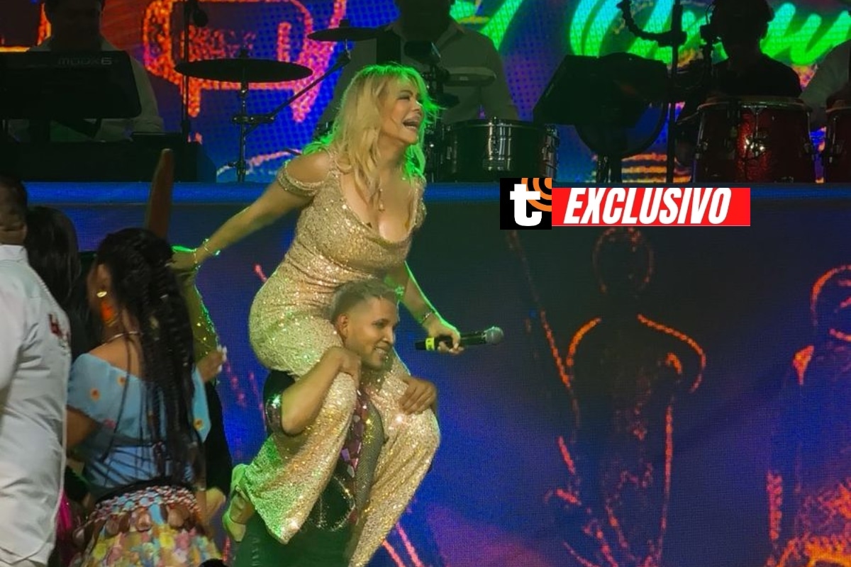 Gisela arma fiestón en Iquitos