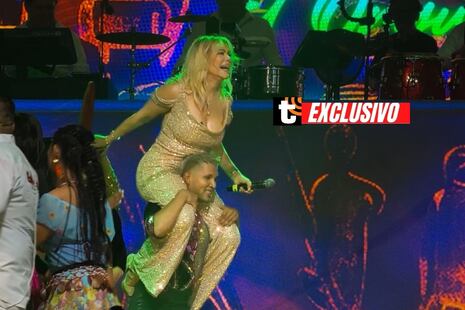 Gisela arma el show en Iquitos y es cargada en hombros: “Ha sido hermoso”