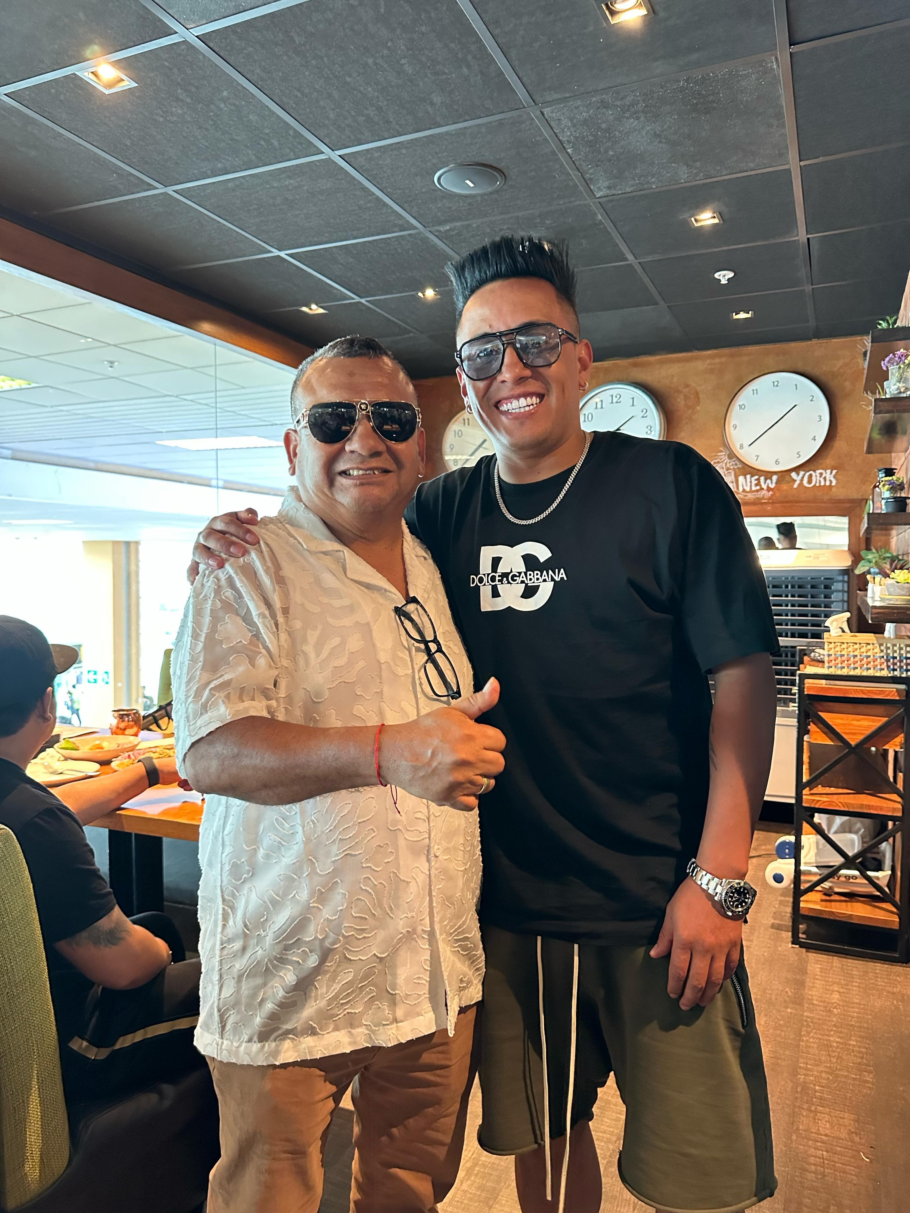 Christian Cueva colaborará en tema musical de Tony Rosado.