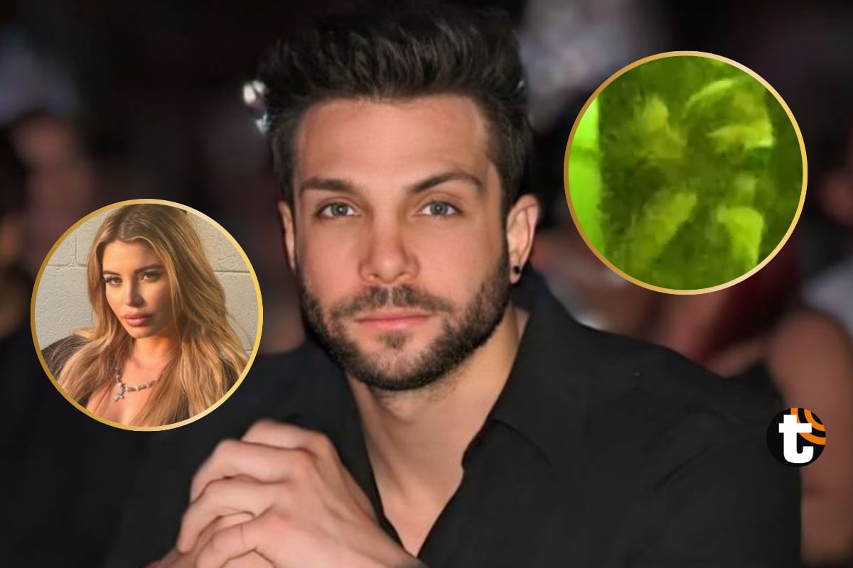 Nicola Porcella chapa con chica frente a Flavia Laos