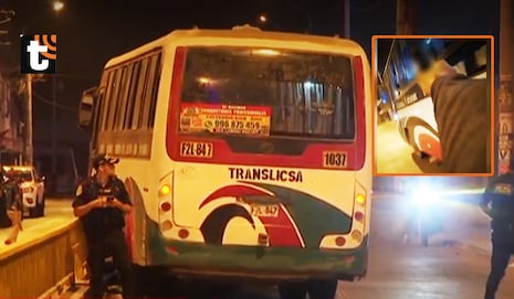 ¡Crueldad total! Sicarios atacan a balazos a chofer de bus y graban despiadado ataque en SMP
