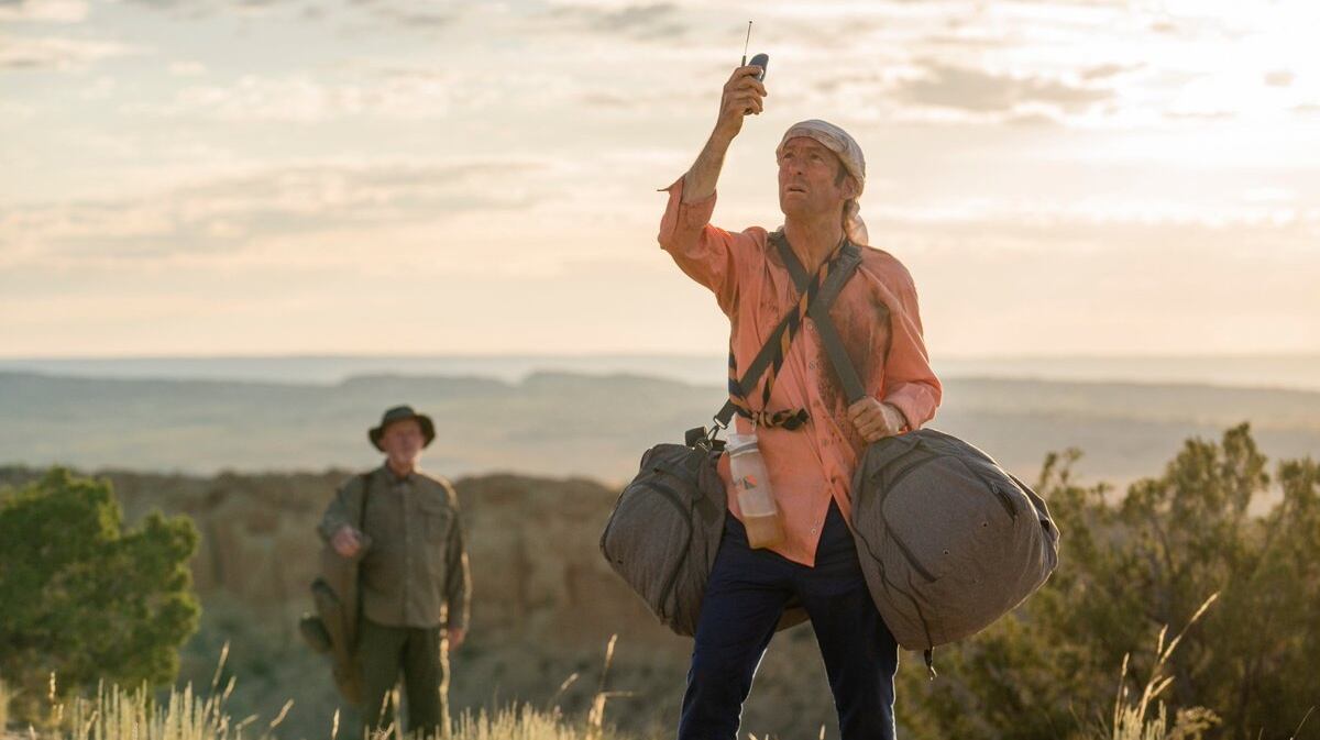 Jimmy (Bob Odenkirk) y Mike (Jonathan Banks), a punto de escapar de su propio infierno. Foto: AMC.