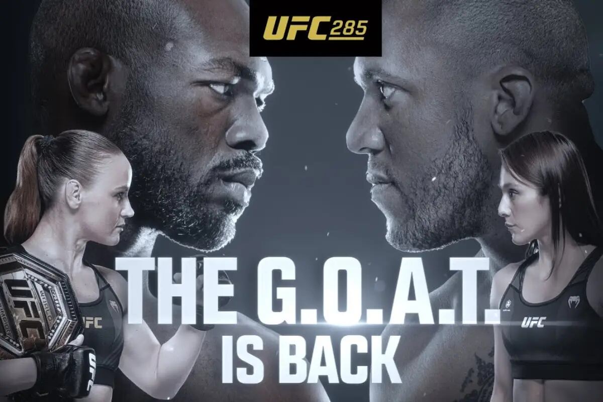 Las peleas del UFC 285 con el evento estelar encabezado por Jon Jones y Ciryl Gane (Foto: UFC)