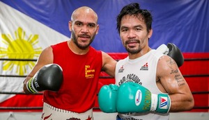 'El Pacman' Pacquiao felicitó al rival de Maicelo tras su triunfo por KO