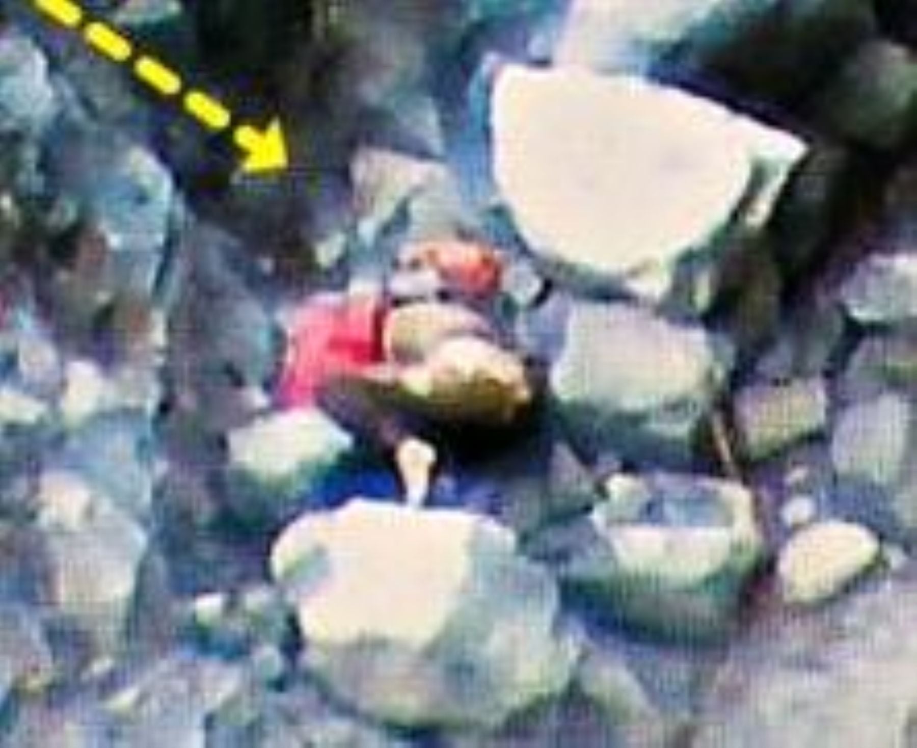 El cuerpo de Ciro fue hallado en un abismo cerca al nevado Bomboya.