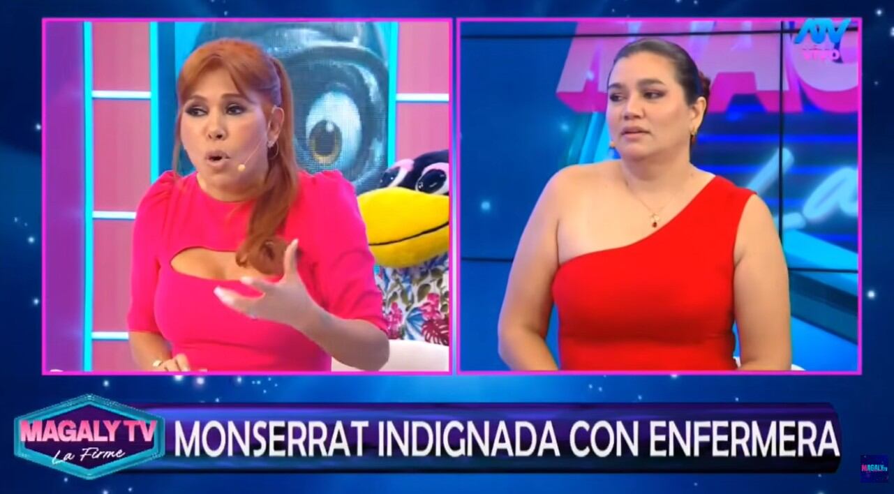 Monserrat Seminario en 'Magaly TV La Firme'.