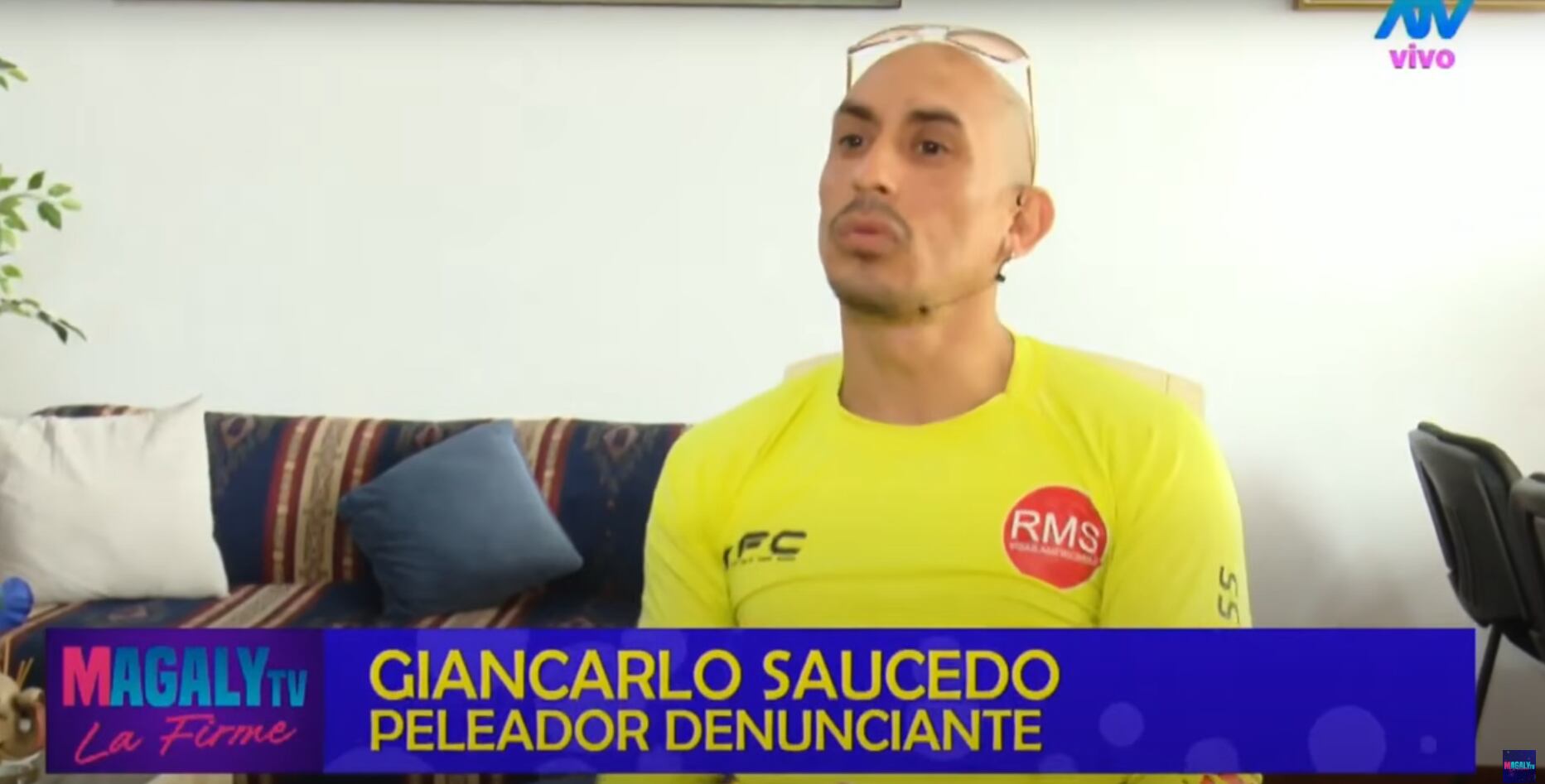 Giancarlo Saucedo señaló que FFC no le pertenece al exesposo de Tilsa Lozano. (Foto: Magaly TV: La Firme)