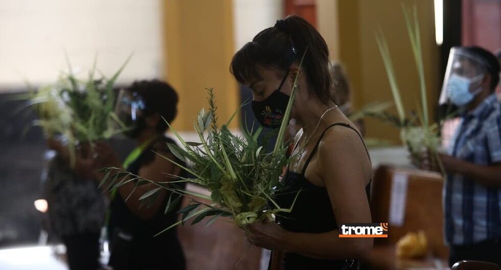 En templos y desde los hogares se celebró el Domingo de Ramos, que da inicio a la Semana Santa. (Trome / Jesús Saucedo)