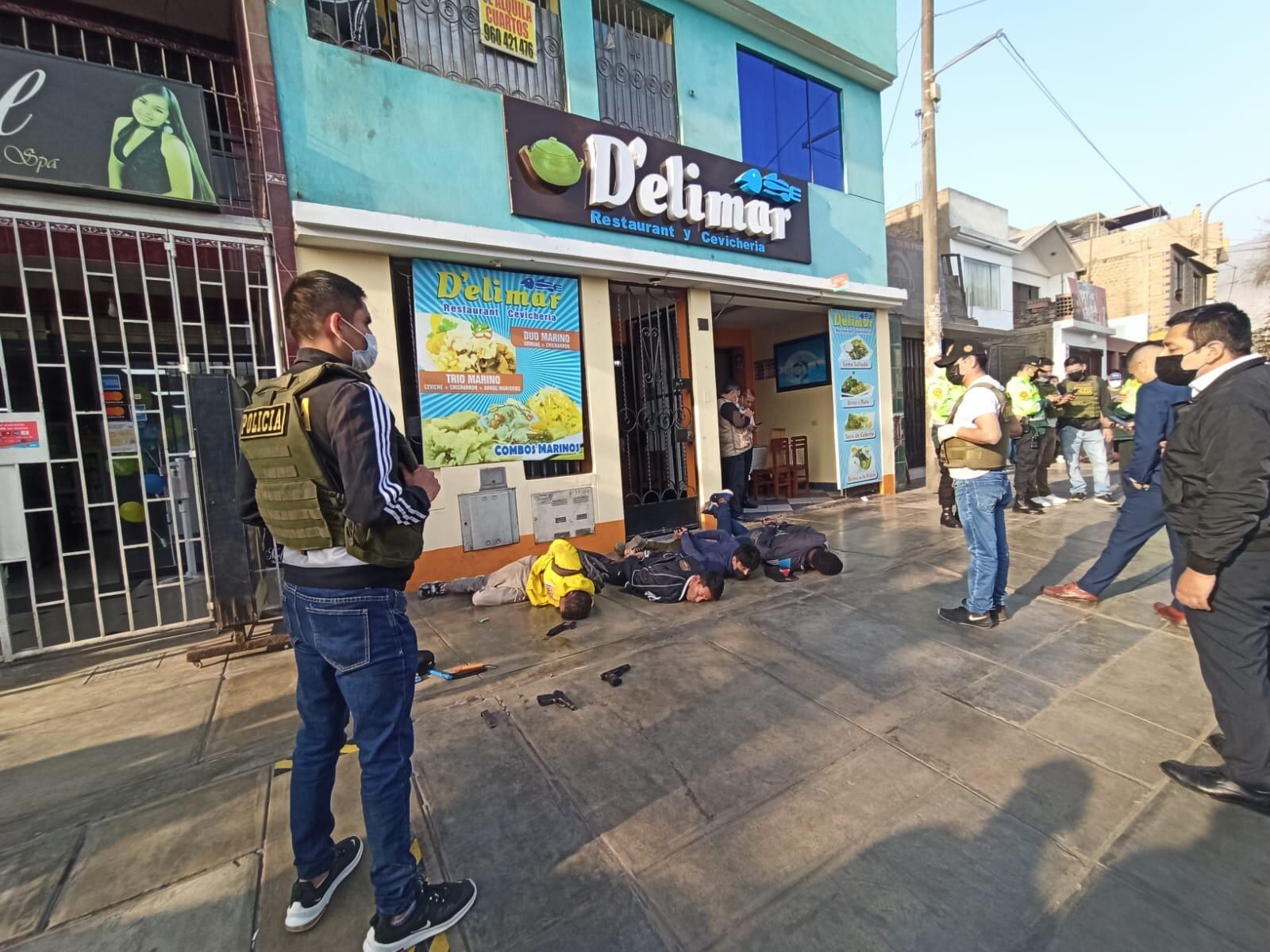 Sujetos cometían sus fechorias con armas de fuego