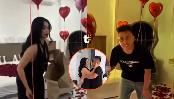 TROME - Pamela Franco se desvive por Christian Cueva y le hace sorpresa: “Quiero verte sonreír siempre”