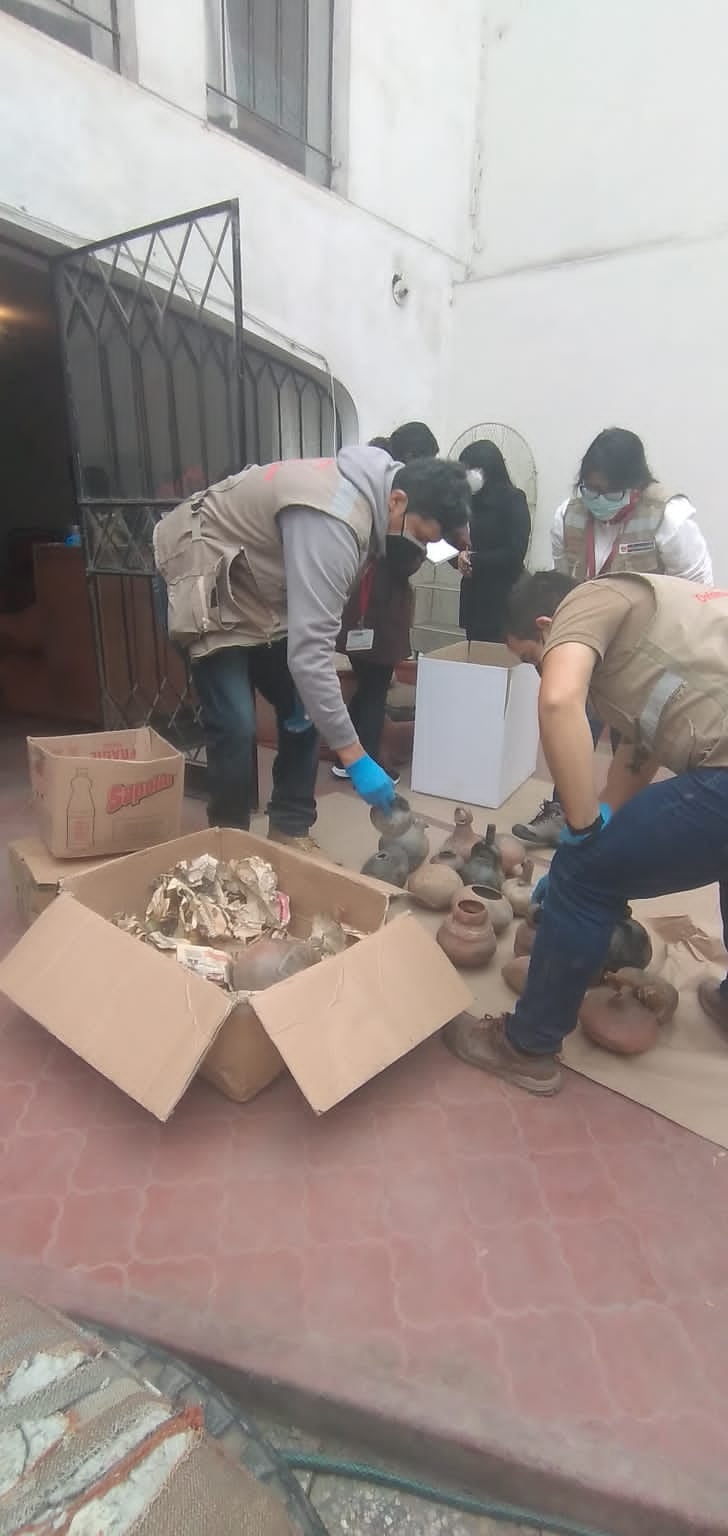 Hallazgo se dio en el distrito de San Borja. (Foto: Ministerio de Cultura)