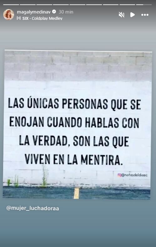 Magaly Medina y su potente mensaje en redes mientras su esposo manda carta notarial a Janet.