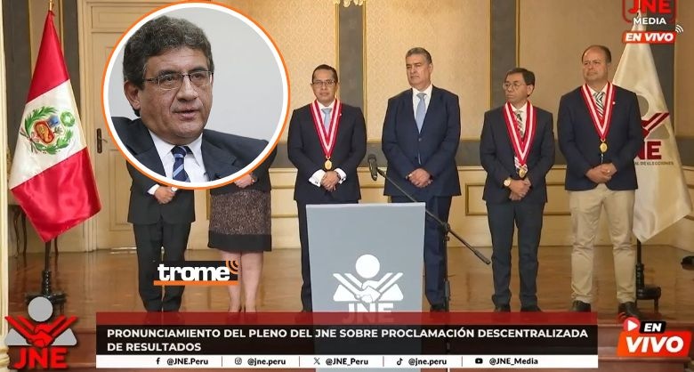 Juan Sheput cuestiona la labor de Roberto Burneo (JNE) y Bernardo Pachas (ONPE), frente a las irregularidades denunciadas en la primera vuelta.