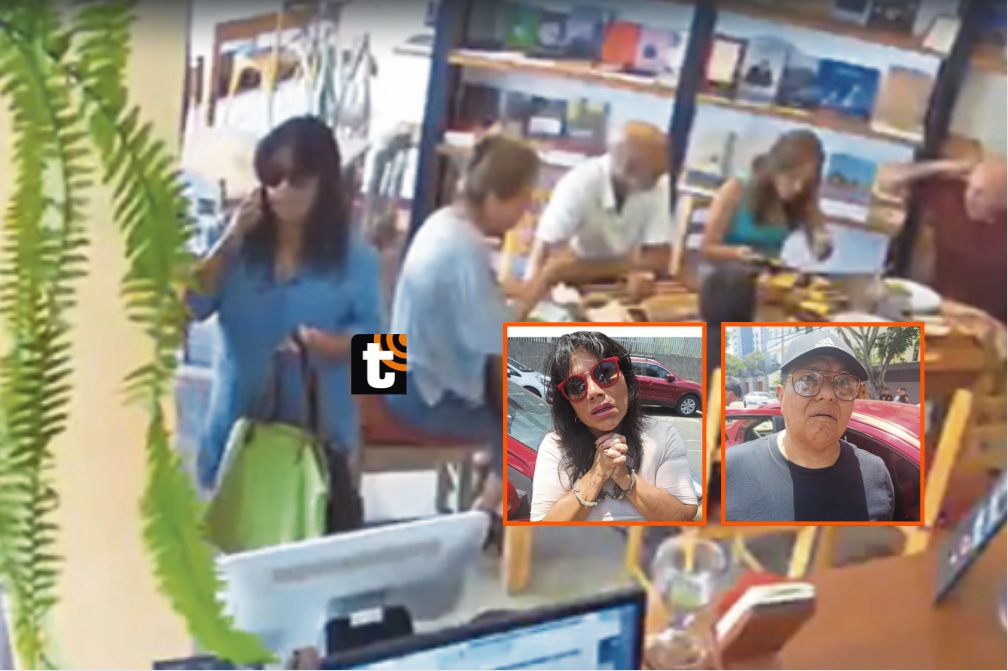 Dos mujeres que robaban carteras en restaurantes de Miraflores fueron capturadas por la policía.