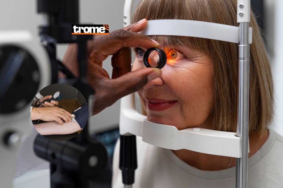 La obstrucción de los vasos sanguíneos retinianos puede dañar la visión de manera progresiva. Foto: Freepik.