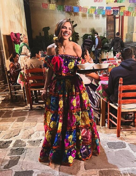 Alejandra Espinoza en la telenovela "Corazón guerrero" (Foto: Alejandra Espinoza / Instagram)
