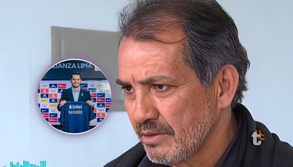 Franco Navarro habló sobre la designación de su hijo como gerente deportivo de Alianza Lima. (Video: L1 MAX / Foto: Alianza Lima)
