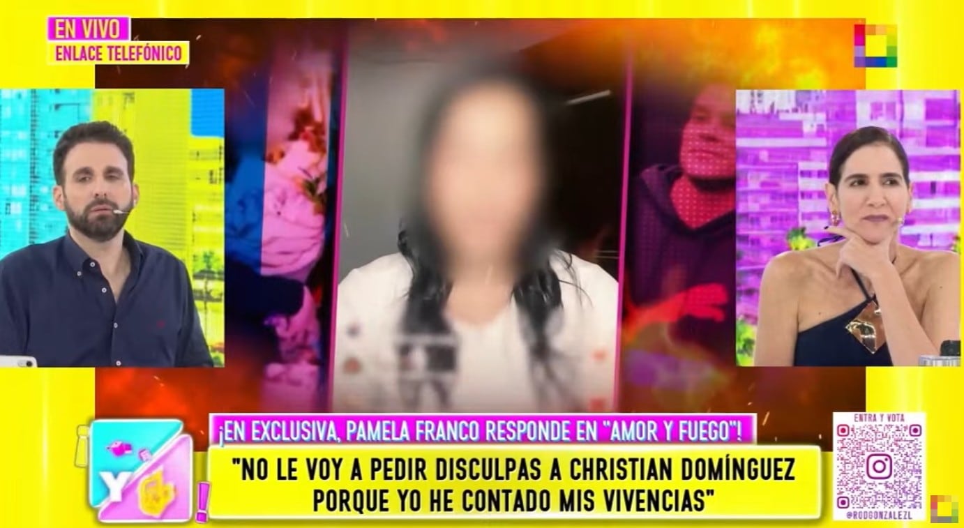 Pamela asegura que no se va retractar.