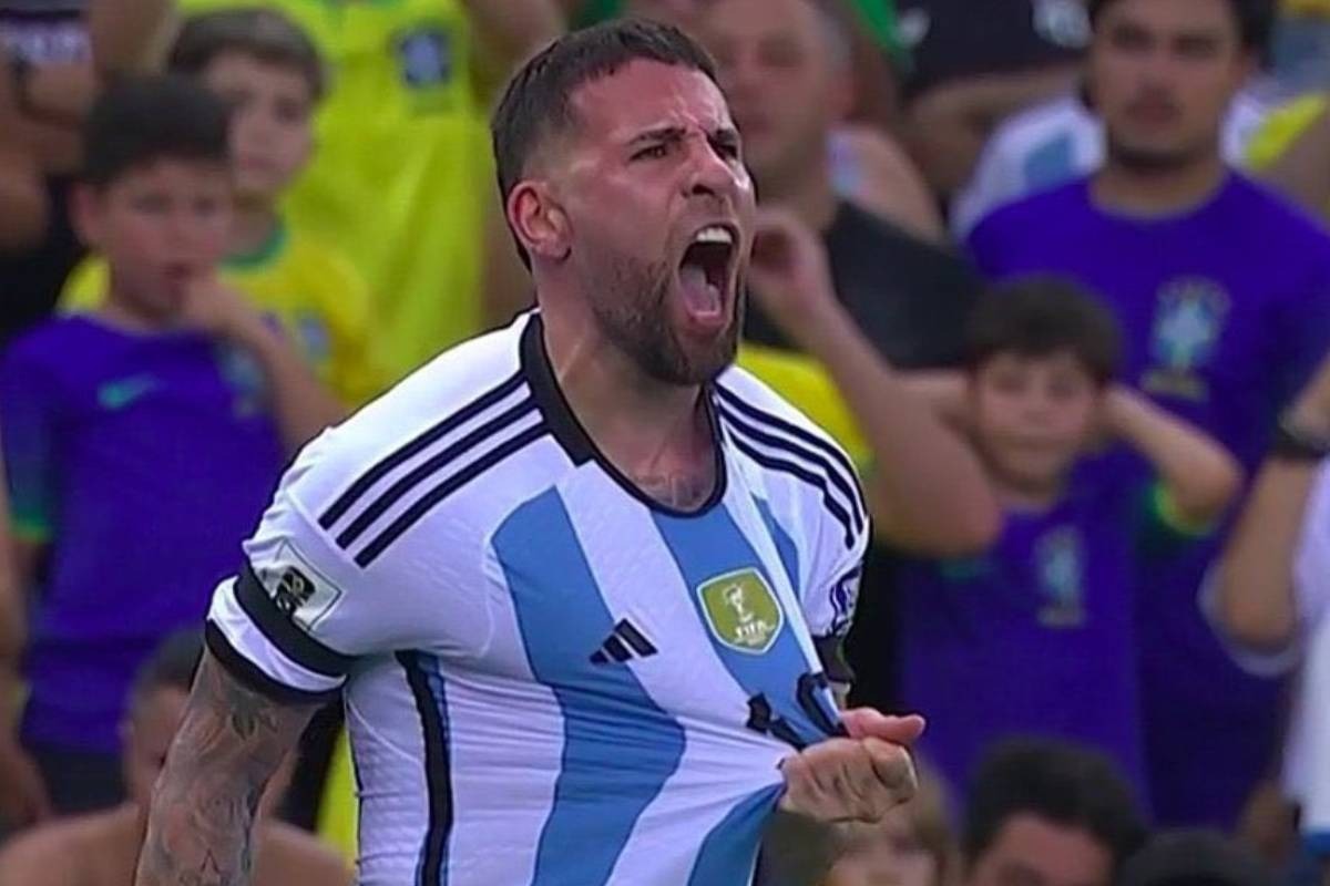 En un accidentado partido, Brasil cayó 1-0 ante Argentina, los campeones del mundo. Foto: Captura