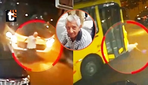 ¡Cámara captó la tragedia! Bus atropella y mata a abuelito de 87 años que cruzaba avenida en el Cercado de Lima