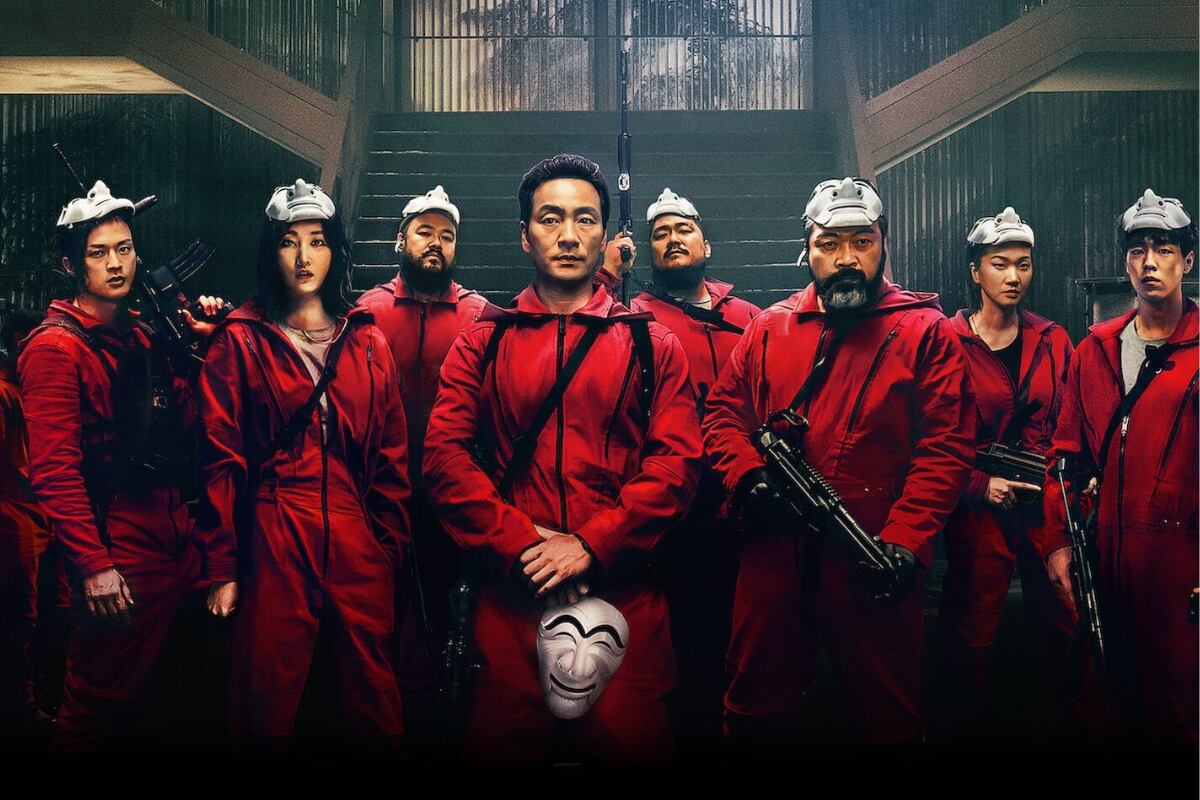 El atraco a United Korea Mint continúa en la segunda parte de "La casa de papel: Corea" (Foto: Netflix)