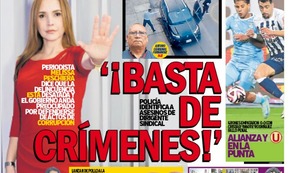 Portada Trome domingo 18 de agosto del 2024