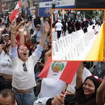 Comerciantes toman la av. Brasil en desfile