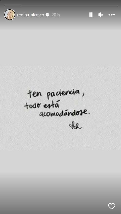 Historia de Regina Alcóver. (Foto: captura)