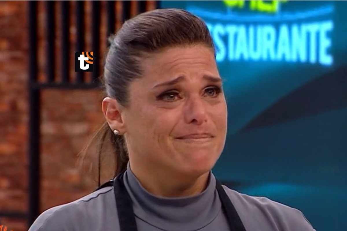 Giovanna Valcárcel dijo adiós a El Gran Chef Famosos. (Captura Latina)