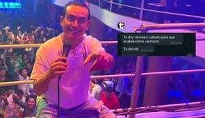 Amenazan de muerte a cantante de cumbia Esaud Suárez: “Vas a acabar como Carmona”