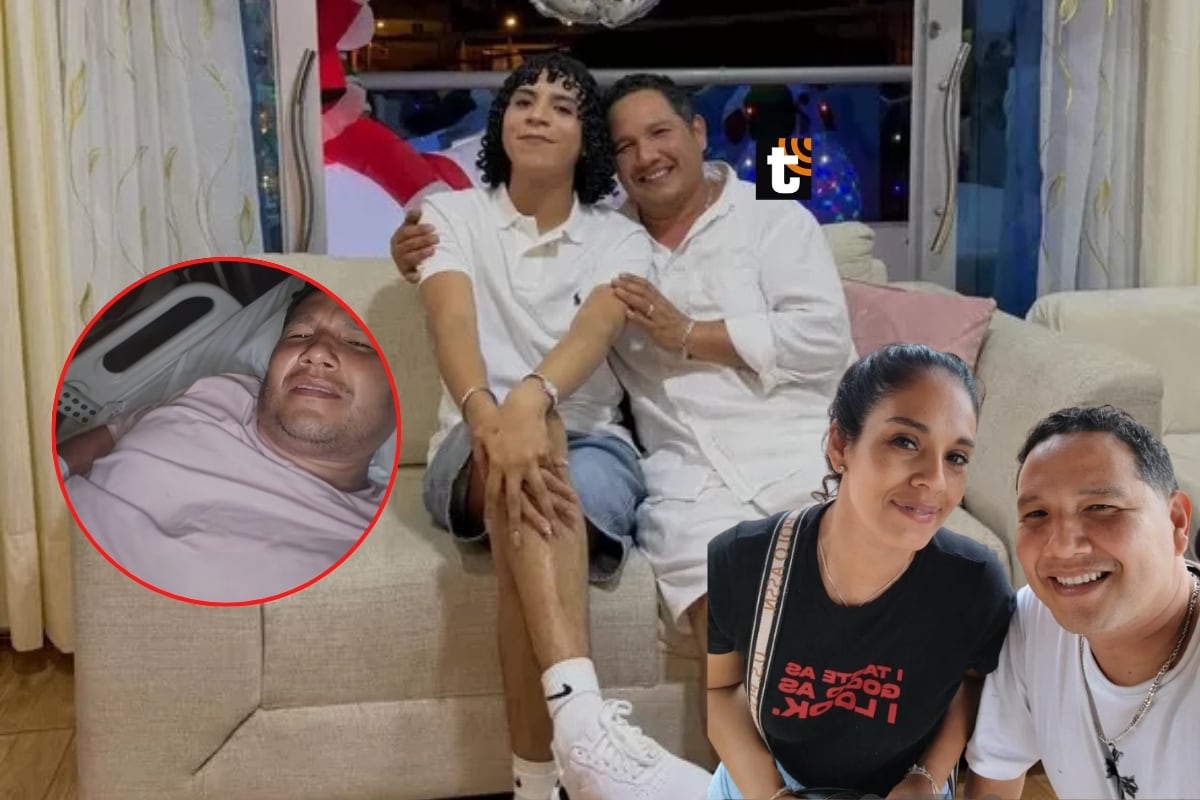 TROME - Padre del tiktoker mostró su apoyo tras accidente.