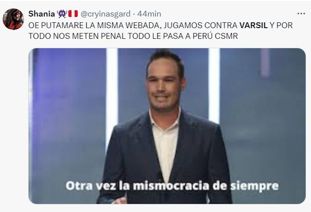 Memes Perú vs Brasil: ‘VARsil’ se vuelve tendencia (Foto: Twitter)