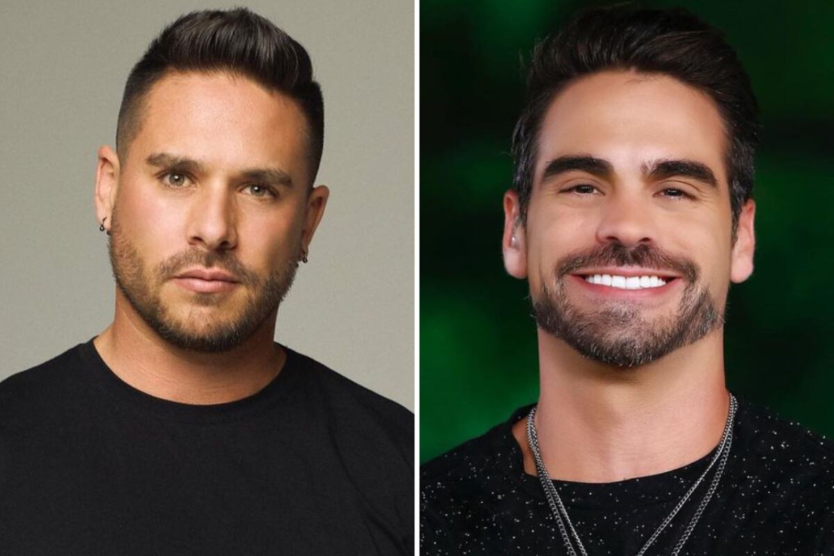 Sebastián Caicedo y Frederik Oldenburg han sido comparados en redes sociales (Foto: Sebastián Caicedo / Instagram; Frederik Oldenburg / Instagram)